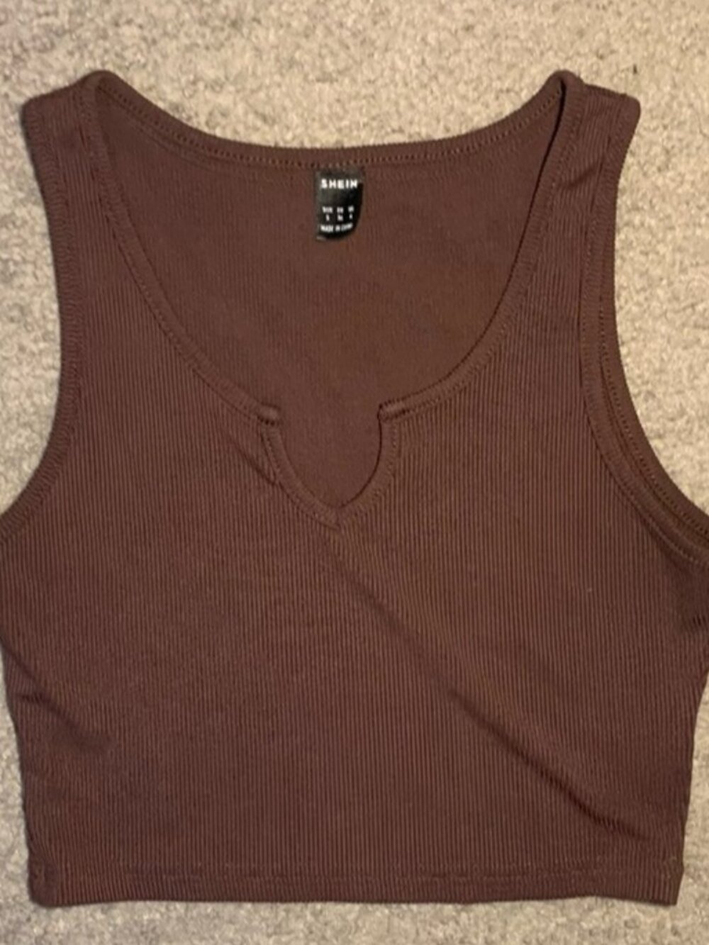 V-Neck Crop Tank